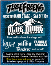 Tubefreeks at Blue Ridge Rock Festival - 9-1-18