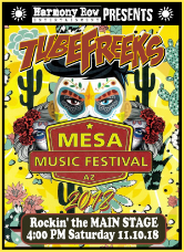 Tubefreeks at Mesa Music Festival - Mesa, AZ - 11-10-18