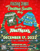 Tubefreeks with Finding Dimes - Ugly Sweater Party - Bad Habits - Martinsburg, WV - 12-17-22